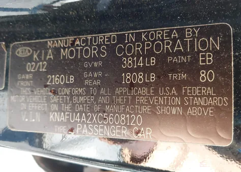 KNAFU4A2XC5608120